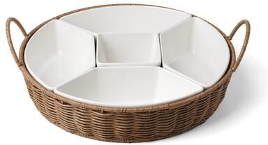 Oneida Willow & White 6-Piece Serving Set