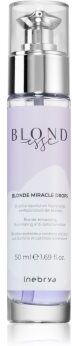 Inebrya BLONDesse Miracle Drops óleo iluminador para cabelo loiro e grisalho 50 ml. BLONDesse Miracle Drops