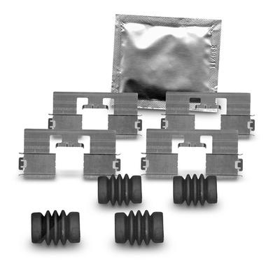 Bestprice Zubehörsatz Bremsbeläge Scheibenbremse hinten [Hersteller-Nr. 31527397] für Opel, Citroën, Chevrolet, Vauxhall