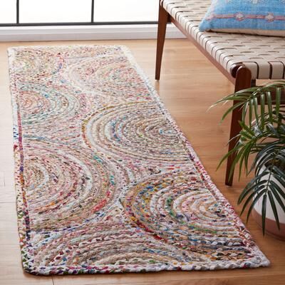 SAFAVIEH Handmade Cape Cod Mariam Coastal Jute Rug
