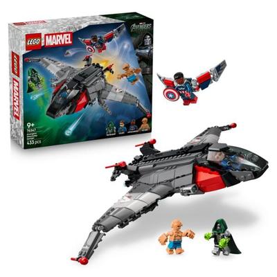 LEGO | Marvel Avengers: Doomsday Quinjet Sammelbarer Modellbausatz 76347