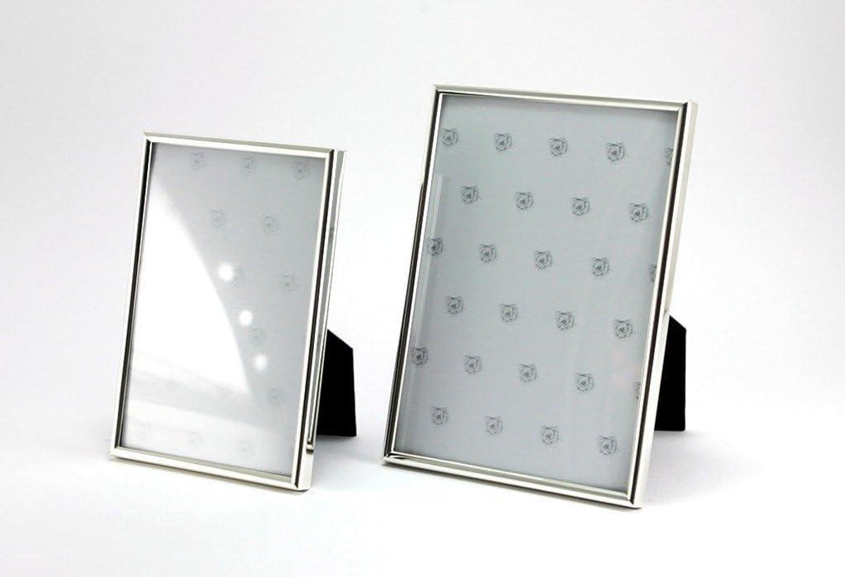 Schilderijlijst Verzilverd Fotohouder Decoratie 13x18 cm Zilver
