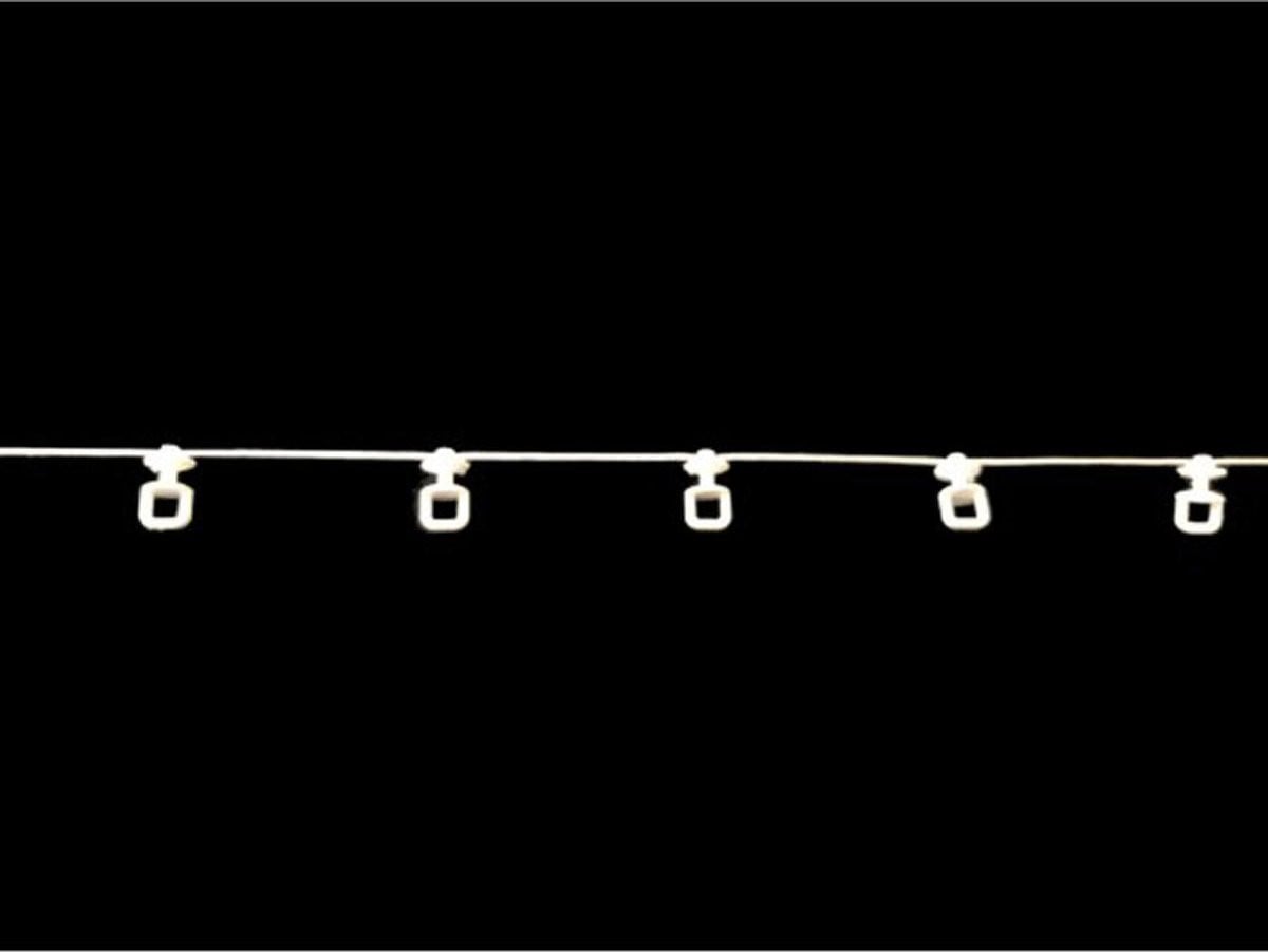 4 meter waveplooi glijders voor rails