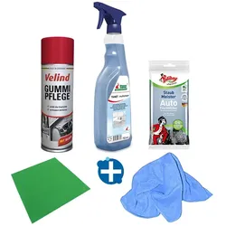 Fahrzeugpflege Set für die Kfz Innenreinigung 5-teiliges Autowaschset für Autoinnenreinigung