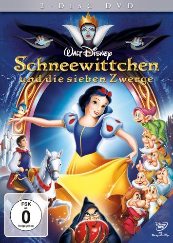 Walt Disney - Schneewittchen und die sieben Zwerge [2 DVDs] - Preis vom 17.10.2026 19:25:27 h