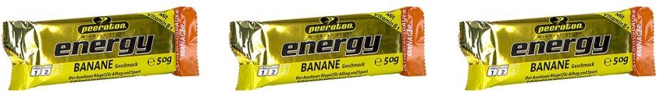 Peeroton Energy Bar Banane 3x50g