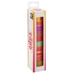 Grafix, Washi Tape, Washi Tape 1,5 cm x 3 m - 10 Stück