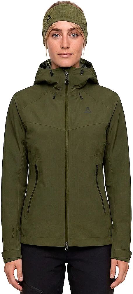 SCHÖFFEL Damen Wanderjacke Style Cascata Venturi 3L Hoodie olive   46 W