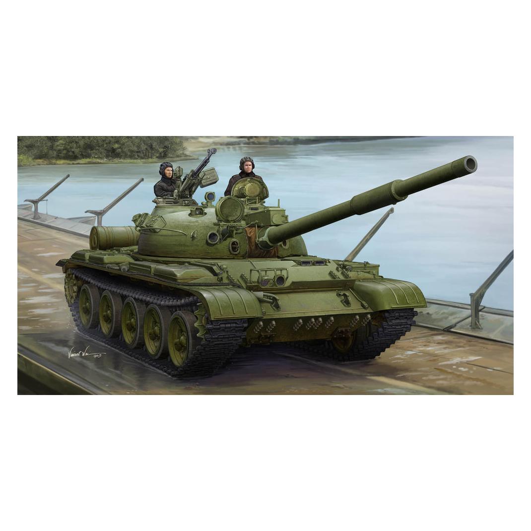 Trumpeter Russian T-62 Mod.1975 (Mod.1972+KTD2)... (01552)