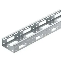 OBO 6075024 Leuchtenträgerschiene 50x100x6000 Stahl bandverzinkt LTS 100 FS  - 6 Meter