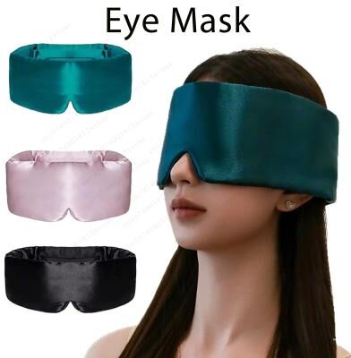 Inspired Finds Soft Padded Sleep Mask For Sleeping Travel And Relaxation gray
