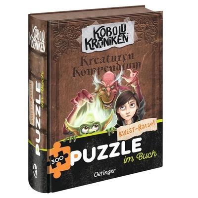KoboldKroniken. Puzzle im Buch. Kwest-Rätsel. 300 Teile
