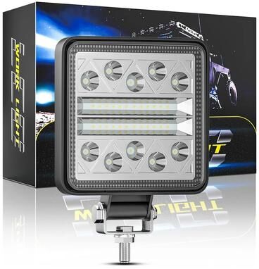 Uplifted Finds 102W High Intensity LED Work Light   IP65 Waterproof Spot & Flood Combo For Trucks & Tractors 102W High Intensity LED Work Light   IP65 Waterproof Spot & Flood Combo For Trucks & Tractors