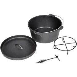 vidaXL Insonberg, Pfanne + Kochtopf, Schwarz