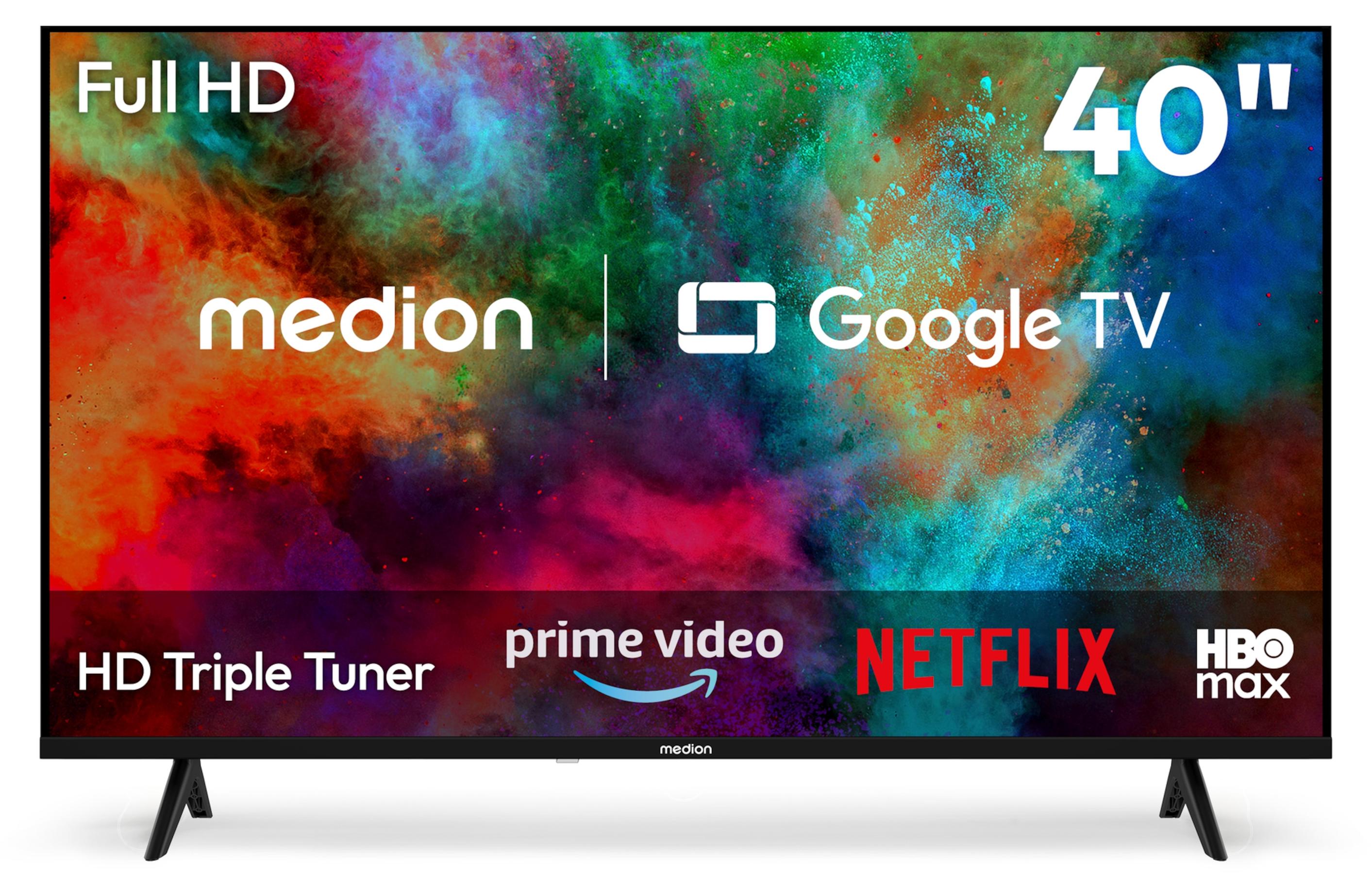 MEDION 100,3 cm (40 Zoll) Fernseher Full HD Smart TV - MD 840103