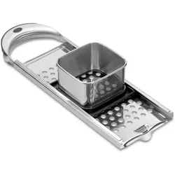 GEFU Spätzlehobel Tradizione Edelstahl Silber