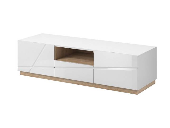 Compleo TV-Schrank mit Schublade FABIA, Geräumiger Lowboard, Universeller TV-Tisch Breite: 150 cm