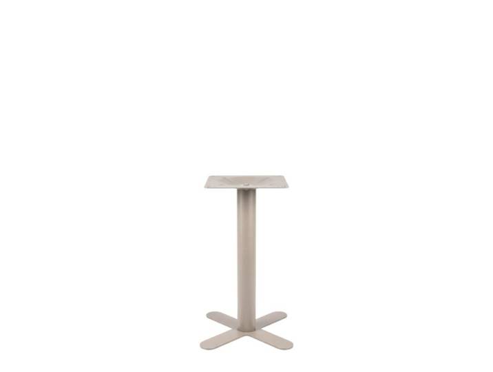 LABEL51 Eetkamertafel X-Poot - Taupe - Metaal - X-Poot