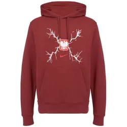 NIKE PZPN Polen Club French Terry Hoodie Herren 677 - team red/(sport red) XXL