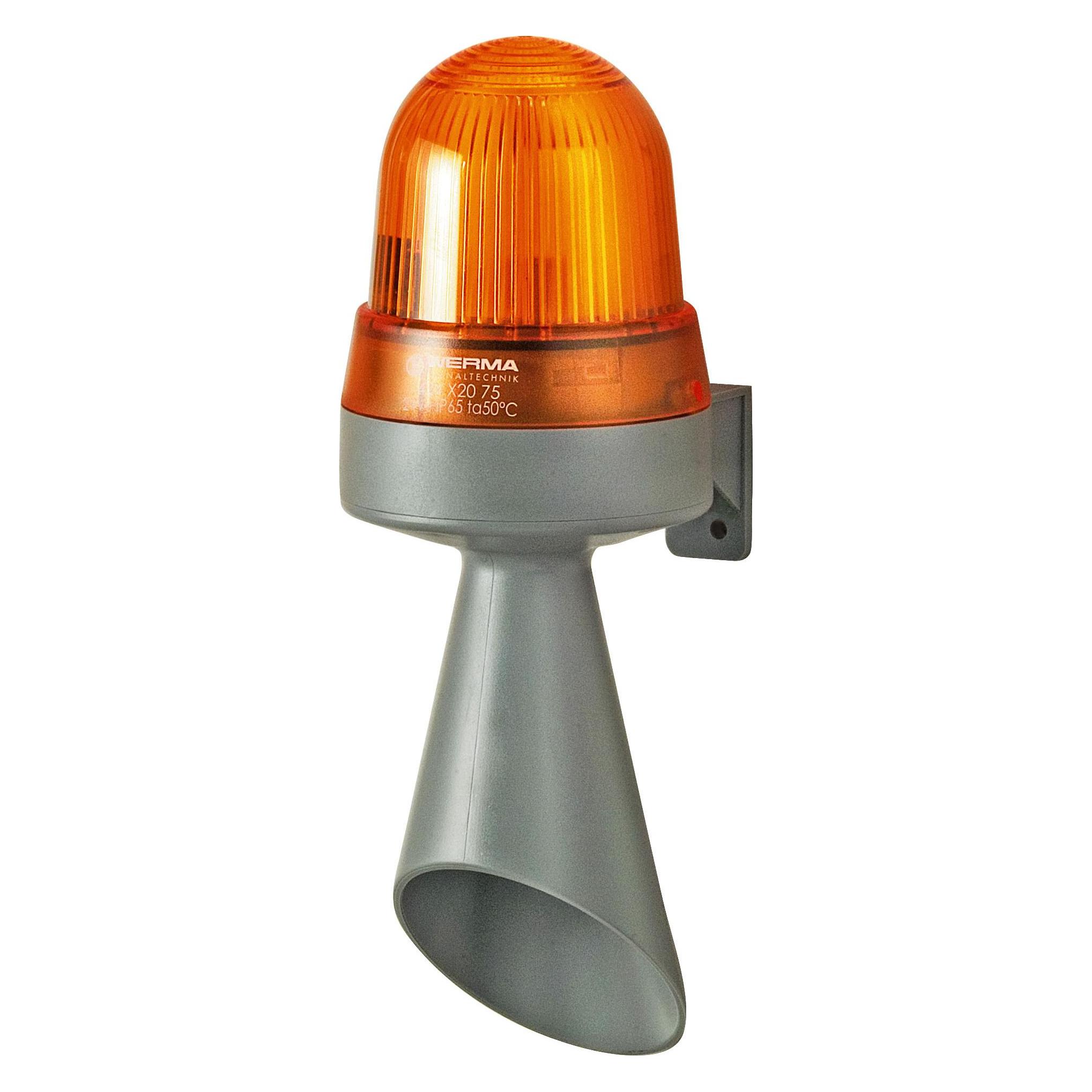 Werma 424.320.68 LED-Hupe WM Dauerton 230VAC YE 42432068 (424.320.68)