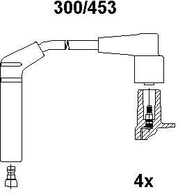 Bremi Zündleitungssatz 300453