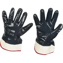 Feldtmann Vollstar XL Arbeitshandschuhe, Gr. 10 Gr. 10, Nitrilhandschuhe EN 388, fett- und ölabweisend
