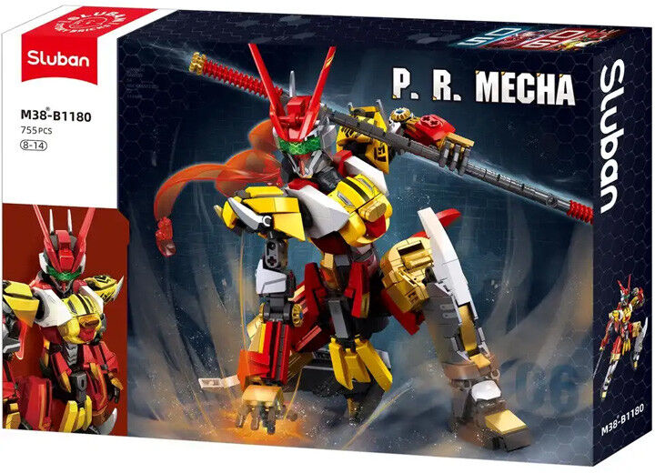 Atomic Storm : Robot P.R. Mecha Cyber Goku 755 pcs - Sluban