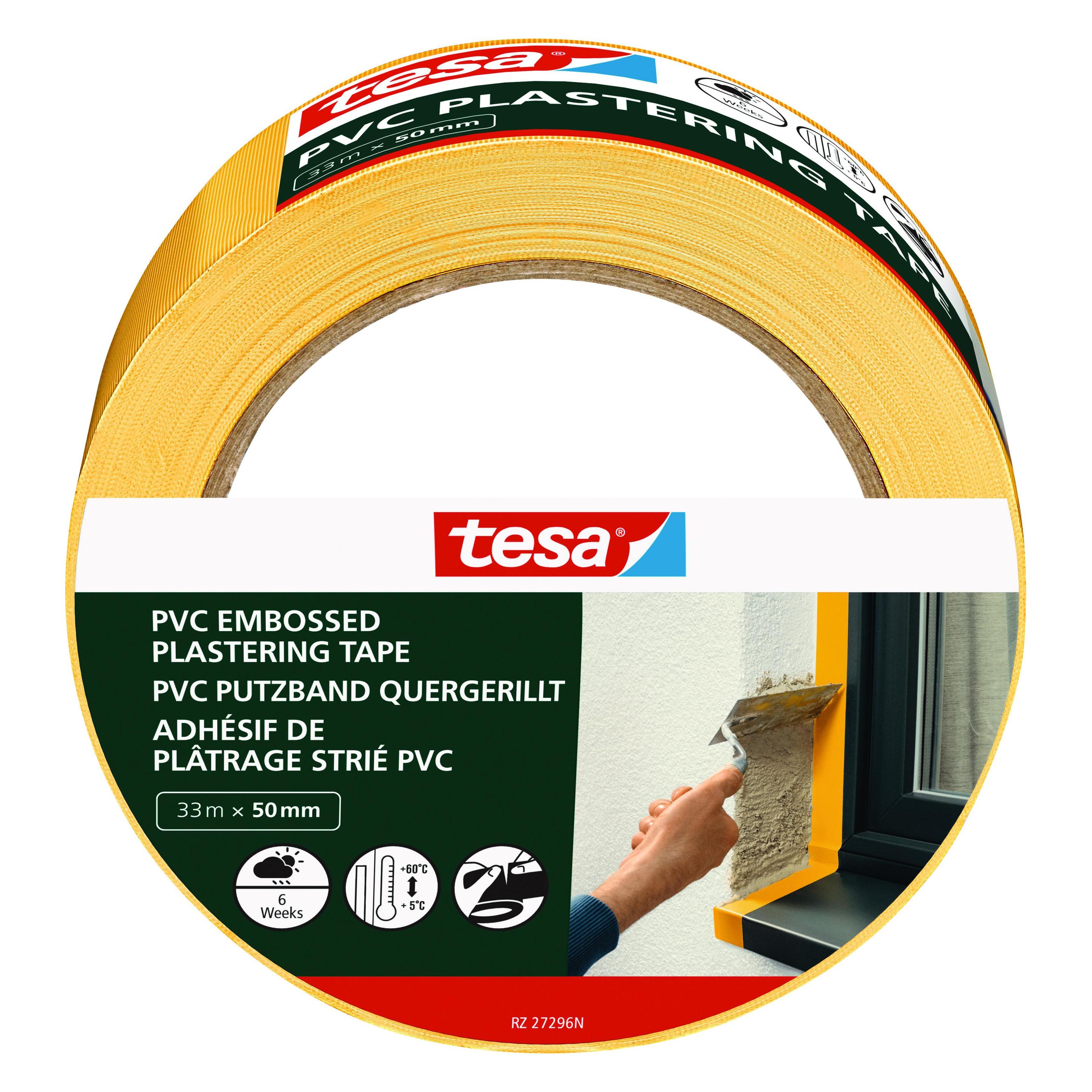 tesa PVC Putzband quergerillt (50 mm) (55486-00000-00)