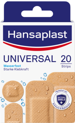 Beiersdorf AG HANSAPLAST Universal Pflasterstrips wasserfest 20 St 16762410