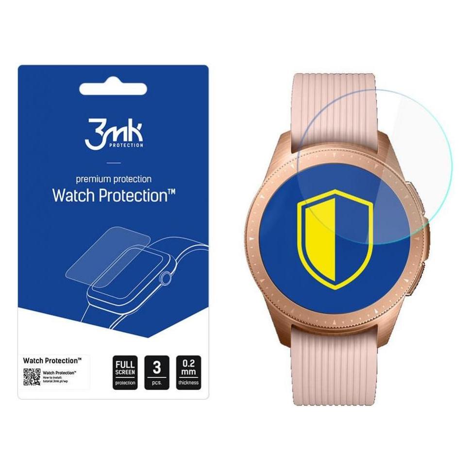 3MK Samsung Galaxy Watch 42mm - Watch Protection? v. FlexibleGlass Lite (3mk Watch Protection FlexibleGlass(76)-0)