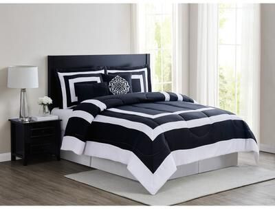 London Fog Raynes Hotel 5 Piece Comforter Set