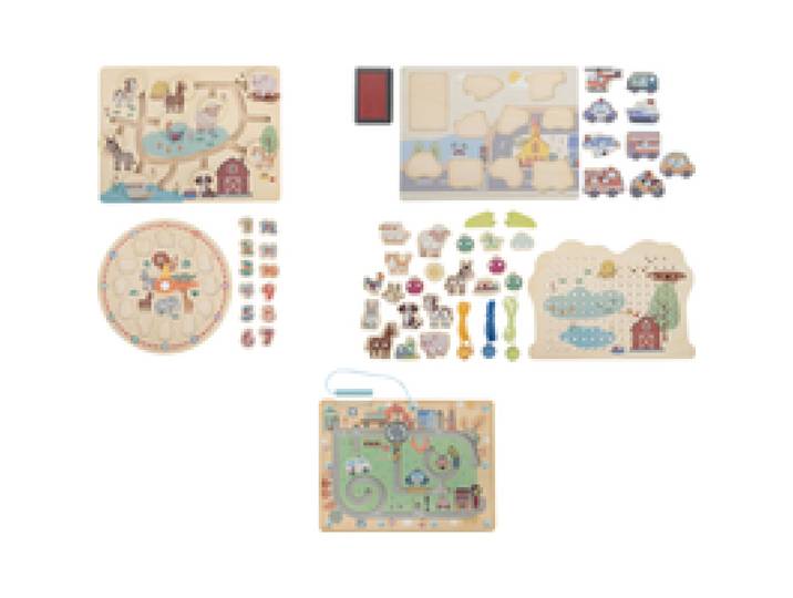Jeu de labyrinthe ou puzzle en bois