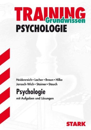 Klaus Heidenreich - Training Psychologie / Psychologie: mit Aufgaben und Lösungen - Preis vom 13.10.2026 19:28:25 h