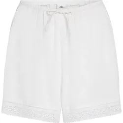 O'NEILL Damen Shorts ESSENTIALS EMBROIDERY SHORTS, Größe XS in Weiß Weiß