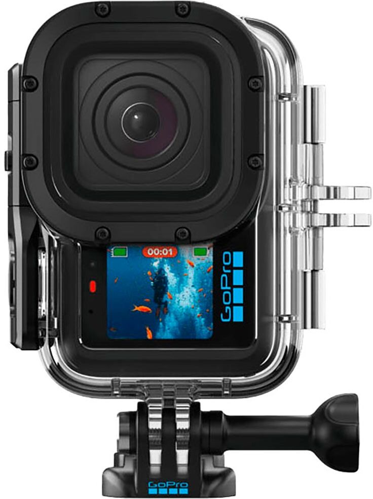 GOPRO Kamera-Hülle "Schutzgehäuse (Mission 1)", transparent (schwarz, transparent), Kamera, Hüllen