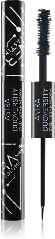 Astra Make-up Duoversity Mascara and Eyeliner 2-in-1 shade 07 Black Mirror 2x3,5 ml
