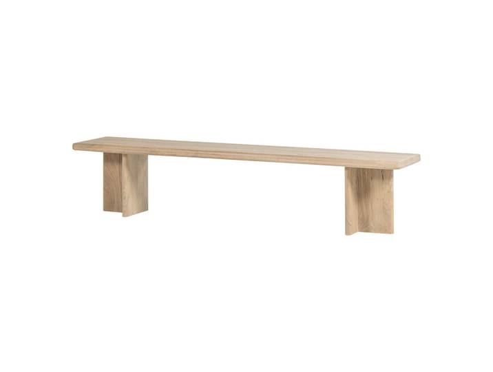 Livetastic Sitzbank Ato, Natur, Holz, Mangoholz, massiv, 220x47x45 cm, in verschiedenen Größen erhältlich, Esszimmer, Bänke, Sitzbänke