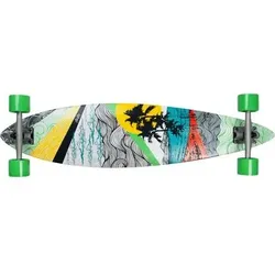 AREA Skateboard Area Longboard Seaflavour, Größe ONE SIZE in Grün Grün
