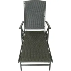Sedex Sedex Klappliege Palma Graphit – Hularo® Flechtfaser