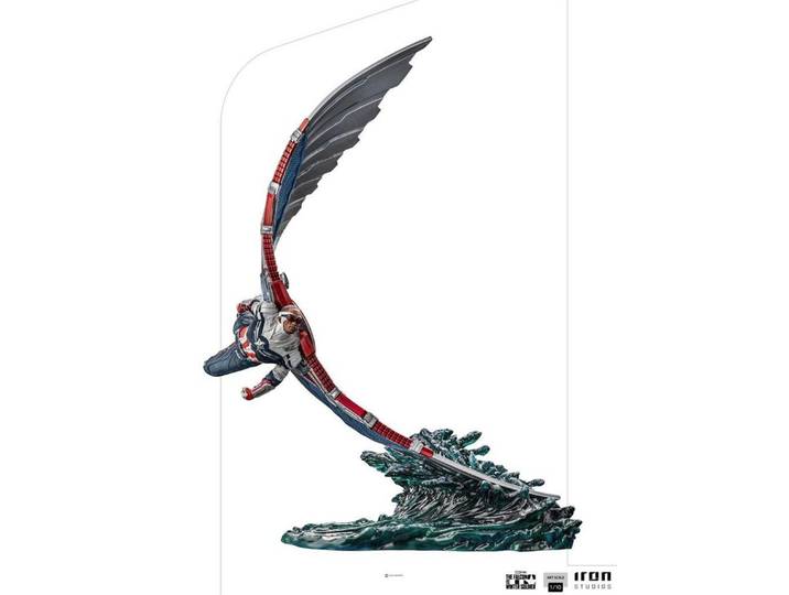 Iron Studios Merchandise-Figur Captain America Sam Wilson Deluxe - The Falcon and the Winter