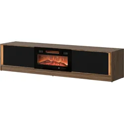TV-LOWBOARD Mizu mit Kamin