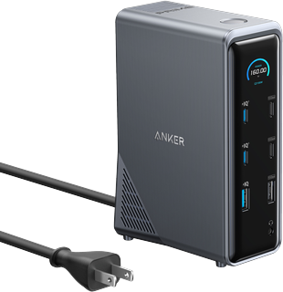 Anker Prime Charging Docking Station (14-in-1, Dual Display, 160W)