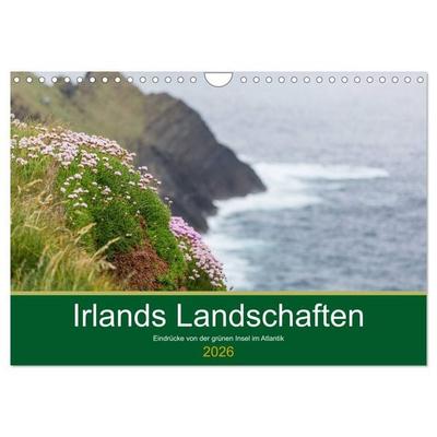 Irlands Landschaften (Wandkalender 2026 DIN A4 quer), CALVENDO Monatskalender
