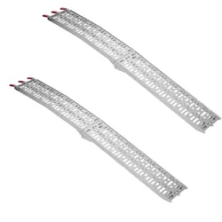 ProPlus 390096 faltbare Rampen aus Aluminium für Anhänger, 220 cm, 680 kg, 2er-Set