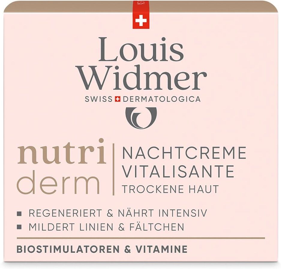 Louis Widmer nutriderm Nachtcreme Vitalisante