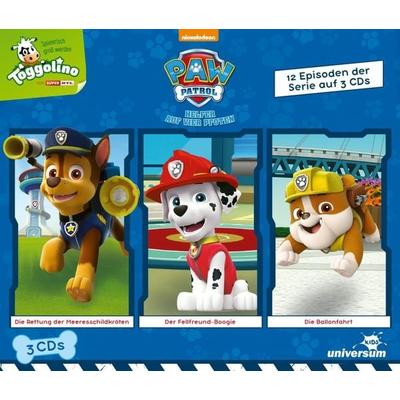 PAW Patrol Hörspielbox 1 (Meeresschildkröten / Boogie / Ballonfahrt) - , CD, 4013575701322