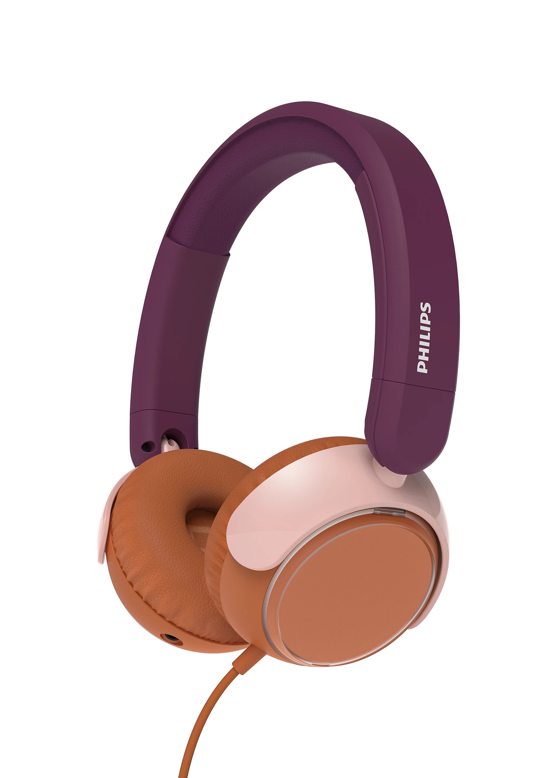 Philips TAK2000MP/00 On Ear Kopfhörer für Kinder - pink / violett