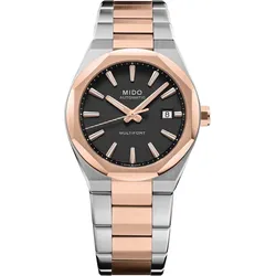 Mido Multifort 8 One Crown M055.507.22.051.00 - schwarz,silber - 38,4mm x 40mm