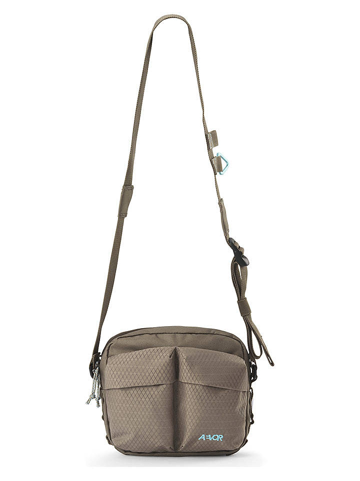 AEVOR Umhängetasche in Hellbraun - (B)17 x (H)20 x (T)7 cm - onesize