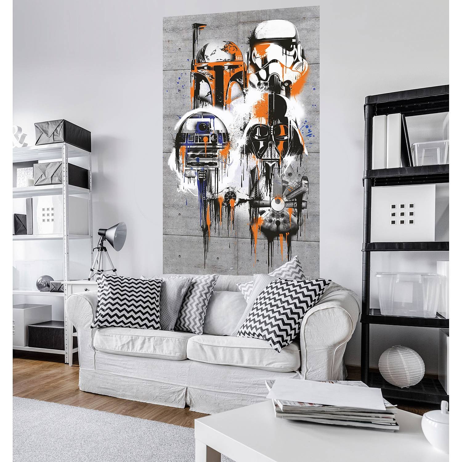 home24 Fotobehang StarWars Celebrate The Galaxy B: 120 cm, H: 200 cm